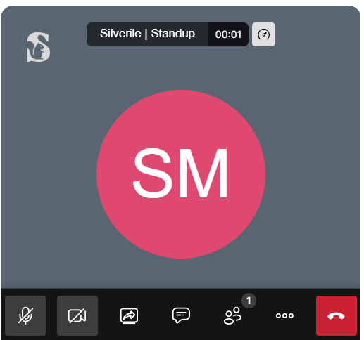 Virtual Huddle calling interface